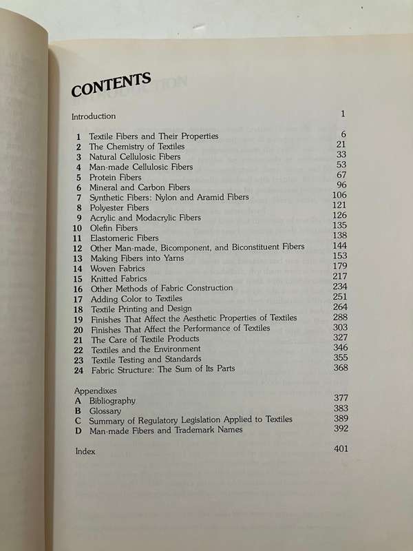 Understanding Textiles - Phyllis G Tortora. Hardcover no dj, 1st Ed. 1978