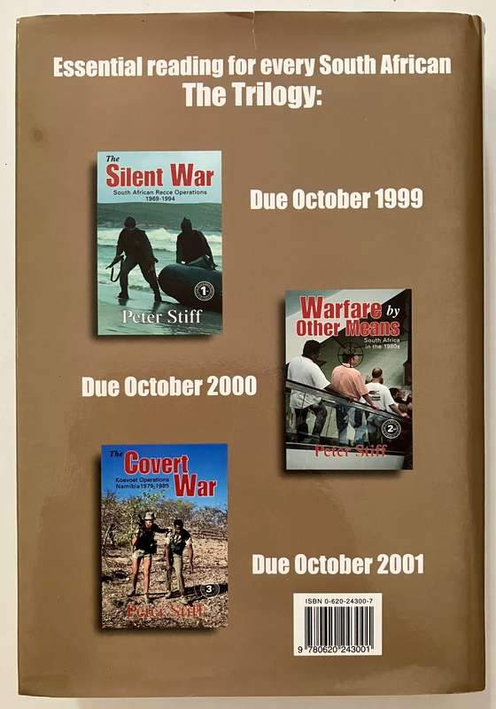 The Silent War - Peter Stiff. Hardcover w dj, 1st Ed 1999.