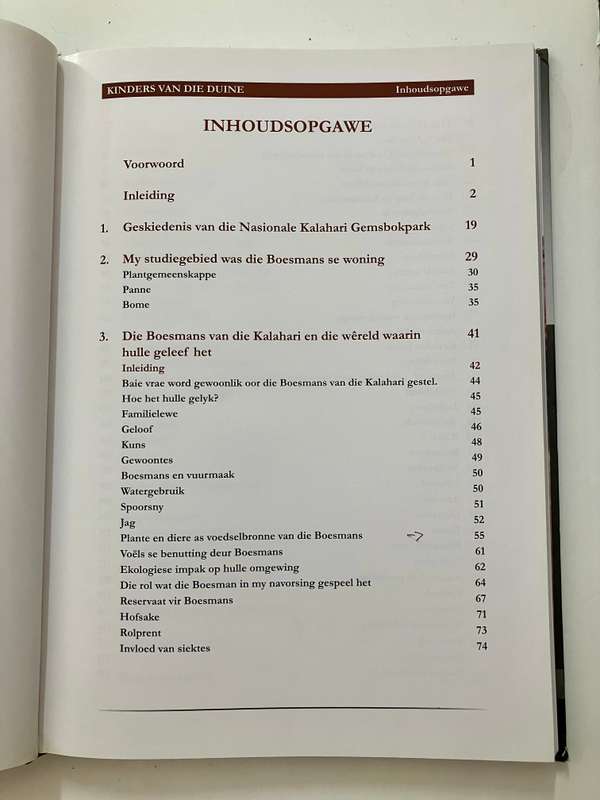 Kinders van die Duine - Fritz Eloff. SKAARS piktoriale hardeband sonder omslag, 1e uitg, 2012