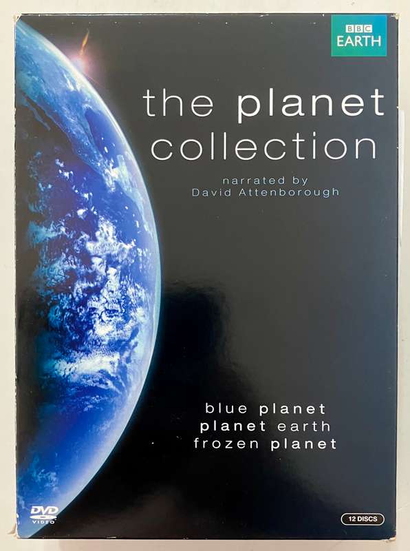 The Planet Collection: 12-DVD Box Set, narrated by Sir David Attenborough