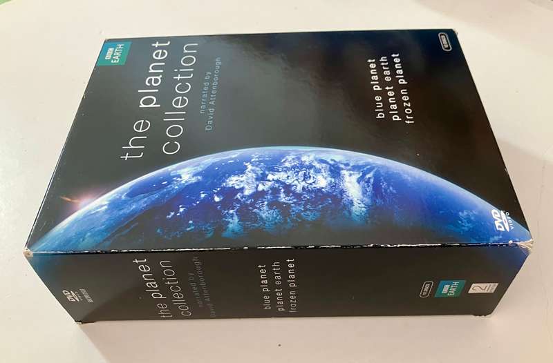 The Planet Collection: 12-DVD Box Set, narrated by Sir David Attenborough