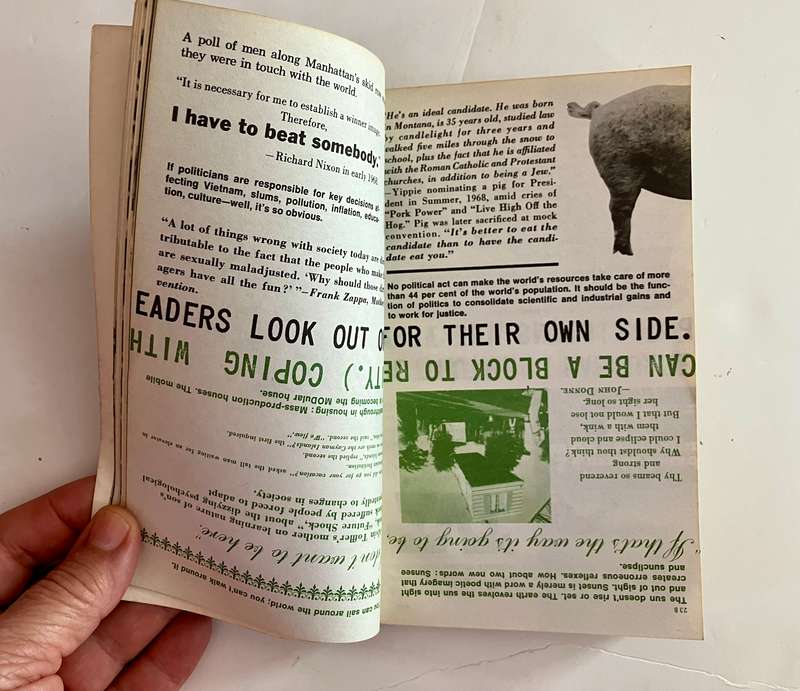 I Seem to be a Verb - R Buckminster Fuller. SC, 1st Ed. 1970
