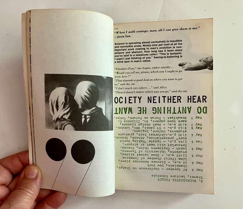 I Seem to be a Verb - R Buckminster Fuller. SC, 1st Ed. 1970
