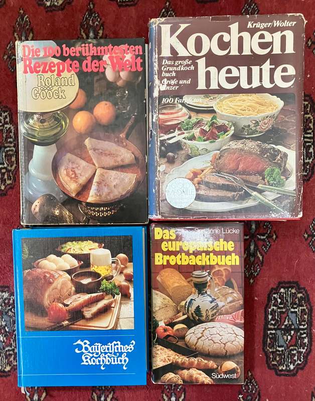 German Cookbooks 4-book bundle #4 Comprehensive/reference cookbooks