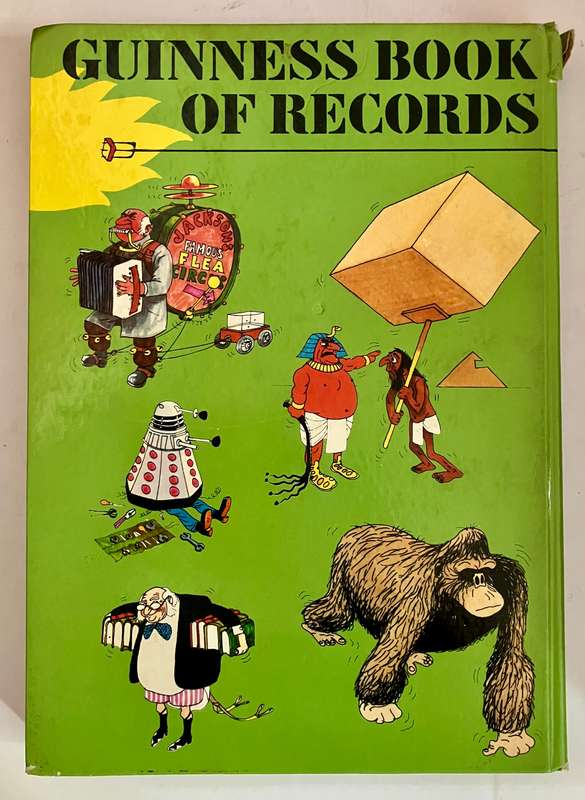 Guinness Book of Records: With SA Supplement by E Rosenthal. Hardcover no dj, 21st Ed 1974