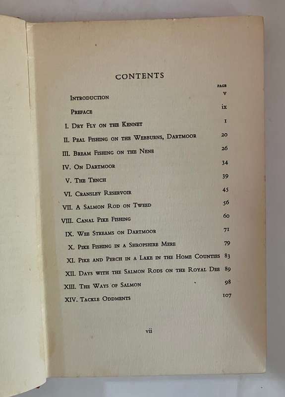 Leaves From an Angler's Notebook - TS Gray aka 'Silver Devon'. Hardcover no dj, 1st Ed. 1949