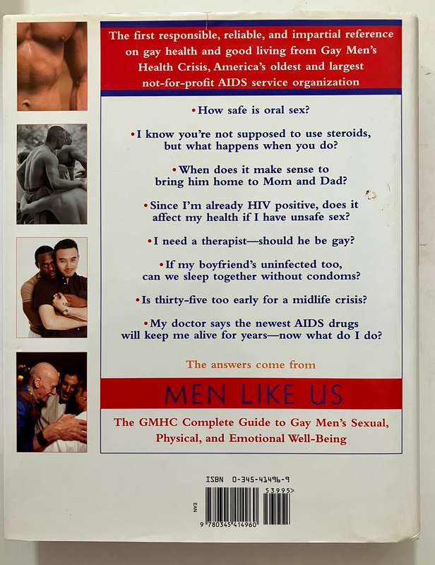 Men Like Us - Daniel Wolfe. Hardcover w/dj. 1st Ed. 2000