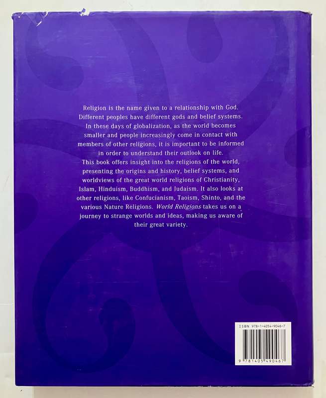 World Religions: Origins, History, Practices, Beliefs - F Terhart & J Schulze. Hardcover w/dj. 2008