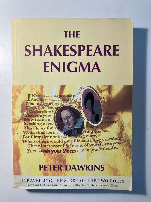 The Shakespeare Enigma - Peter Dawkins. Softcover, 2004