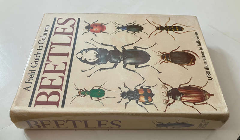 A Field Guide in Colour to Beetles - KW Harde. Hardcover w dj. 1st Eng Ed. 1984