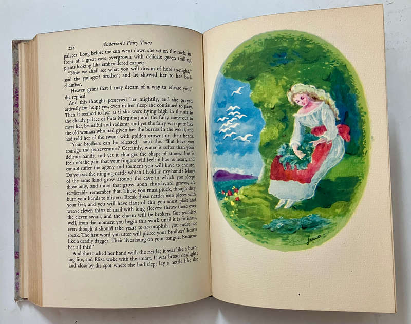 Fairy Tales - Hans Christian Andersen. Hardcover w/o dj. 1st Ed. 2nd Print. 1946