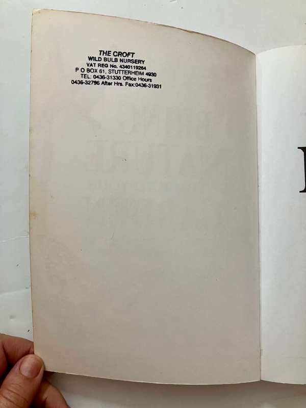 Bring Nature Back To Your Garden - Charles & Julia Botha. Softcover. 1st Ed. 1995