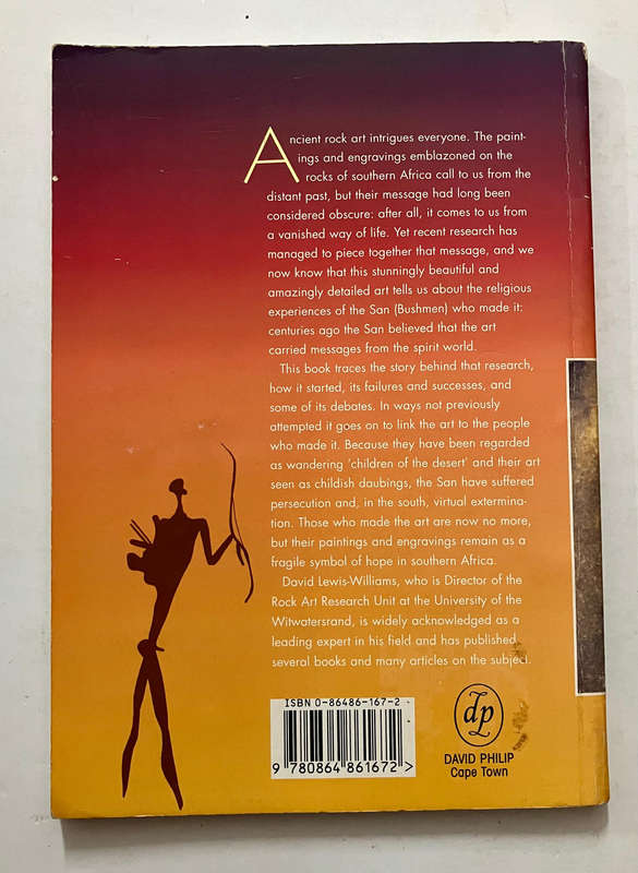 Discovering Southern African Rock Art - JD Lewis-Williams. Softcover. 3rd Impr. 2000