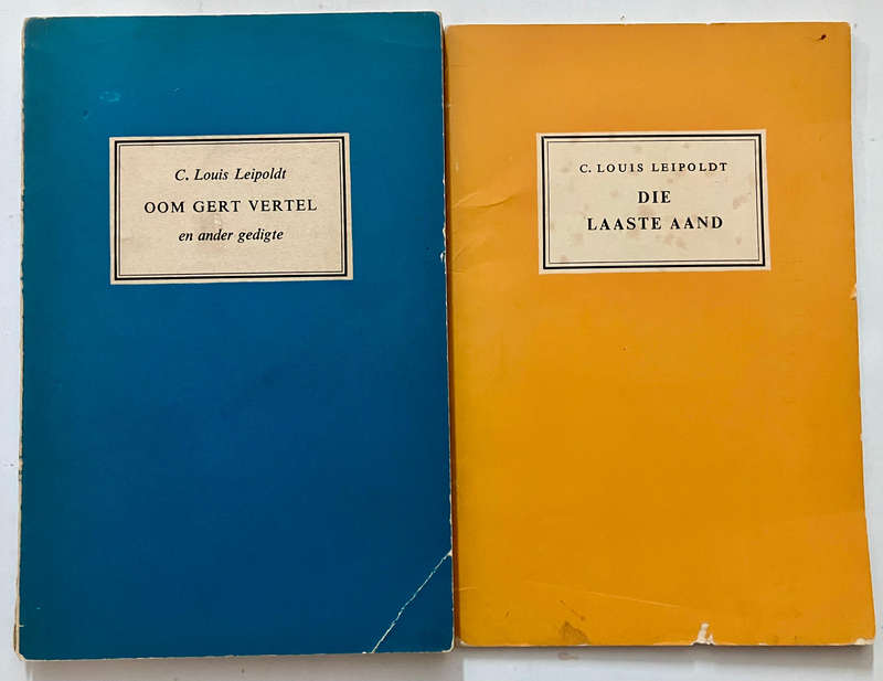 Oom Gert Vertel/Die Laaste Aand (2 sagteband boekies) - C Louis Leipoldt.