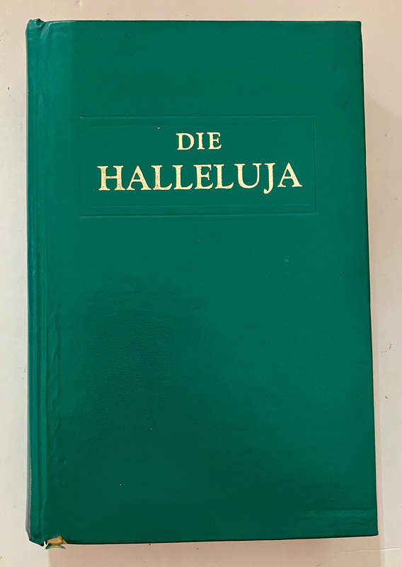 Die Halleluja in groot formaat met bladmusiek - Hardeband geen sj, 6e Druk 1965