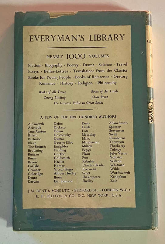 The Grammar of Science - Karl Pearson. Hardcover w dj. Reprint. 1949