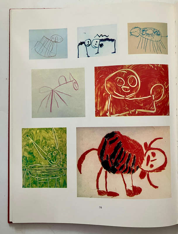The Psychology of Children's Art - Rhoda Kellogg & Scott O'Dell. Hardcover w slipcase. 1967