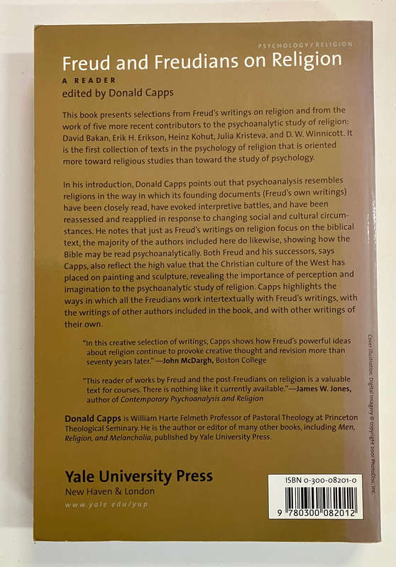Freud and Freudians on Religion: A Reader - Donald Capps (ed.). Softcover. 1st Ed. 2001