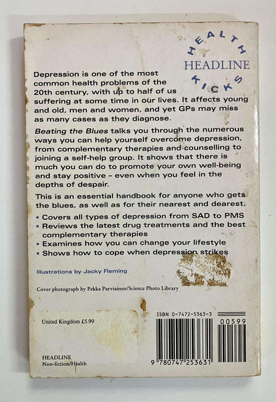 Beating the Blues: Self Help for Depression - Brigid McConville. Softcover. 1st Ed. 1996