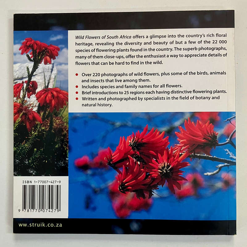 Wild Flowers of South Africa - C Paterson-Jones & J Manning. Softcover. SCARCE. 1st Ed. 2006