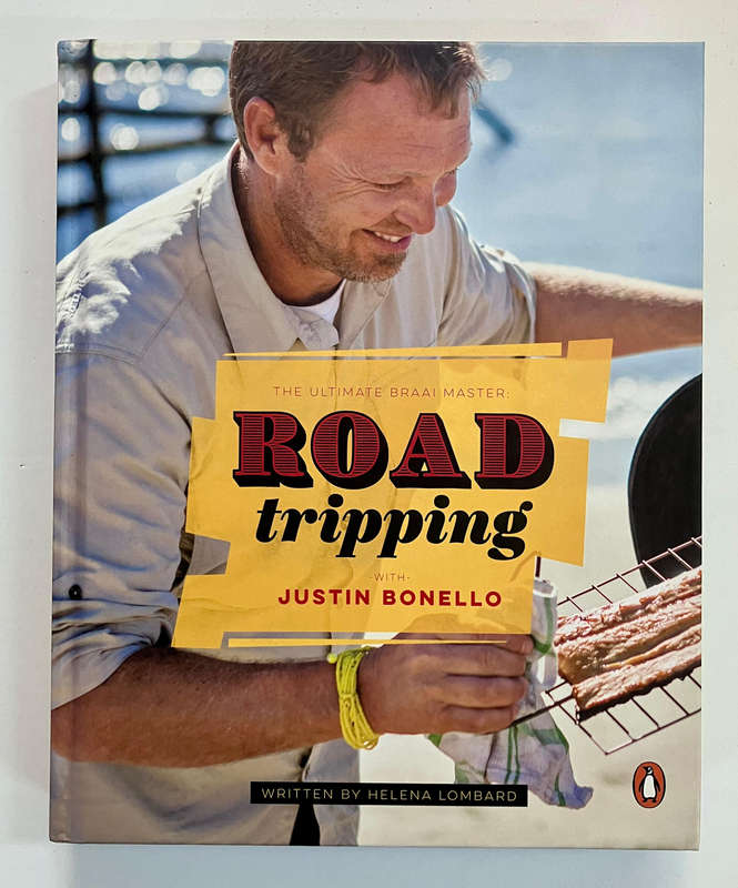 Road Tripping with Justin Bonello - Helena Lombard. Hardcover w/o dj. 1st Ed. 2015