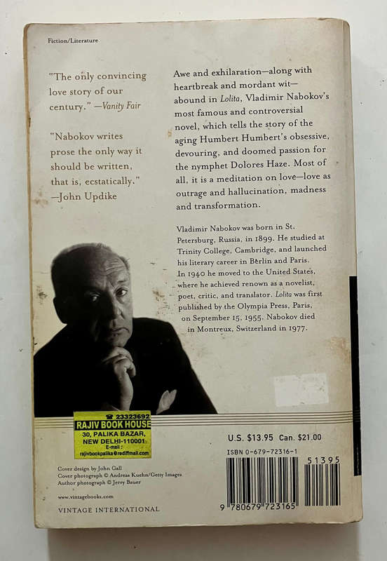 Lolita - Vladimir Nabokov. Softcover, 50th Anniversary Ed, 1997