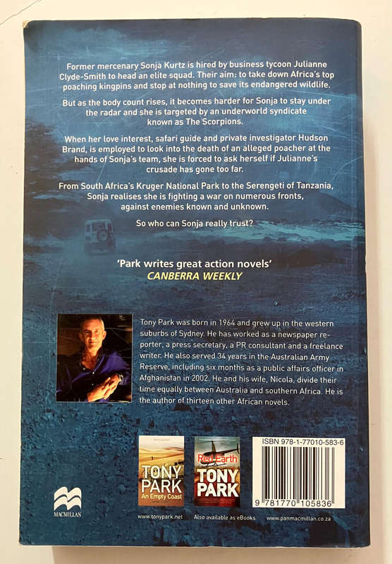 The Cull - Tony Park. Softcover, 1st Ed. 2017