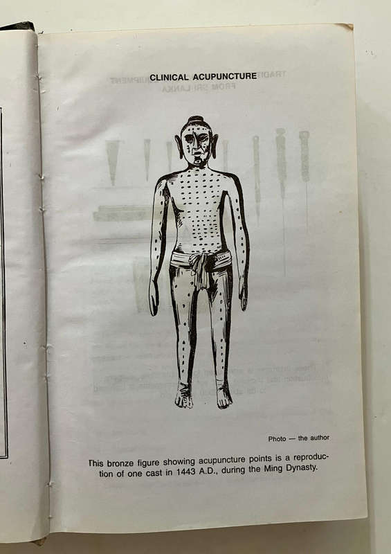 Clinical Acupuncture - Anton Jayasuriya. Rev. Ed, hardcover w dj, 2002