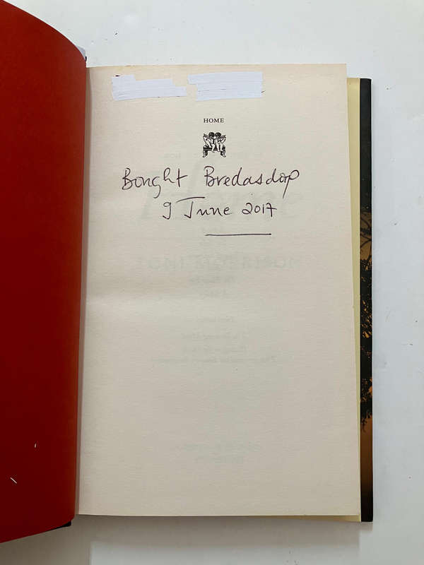 Home - Toni Morrison. Hardcover w dj, 1st Ed. 2012