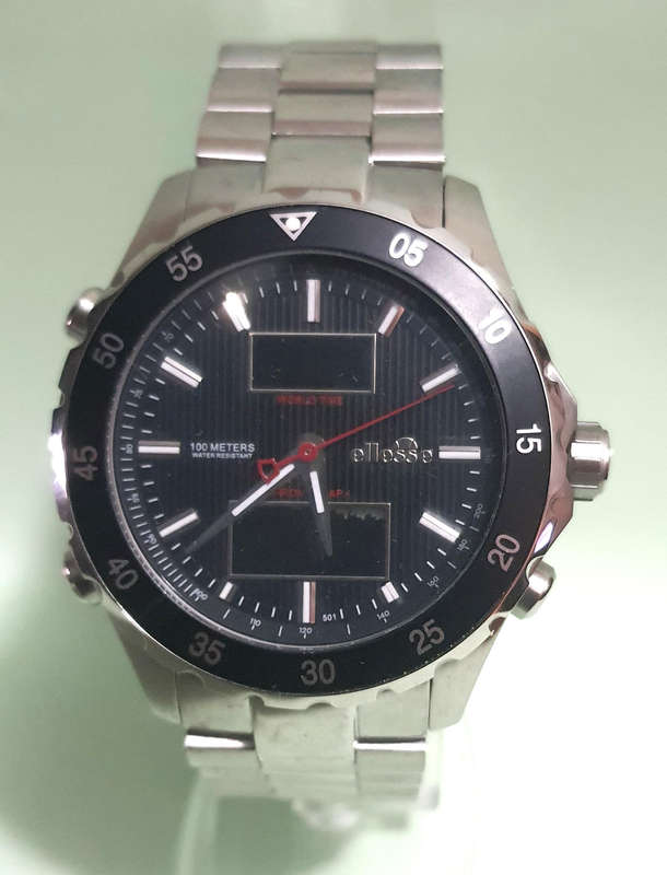 ELLESSE - Authentic Branded Gents Analogue and Digital Watch - Damaged Mechanism