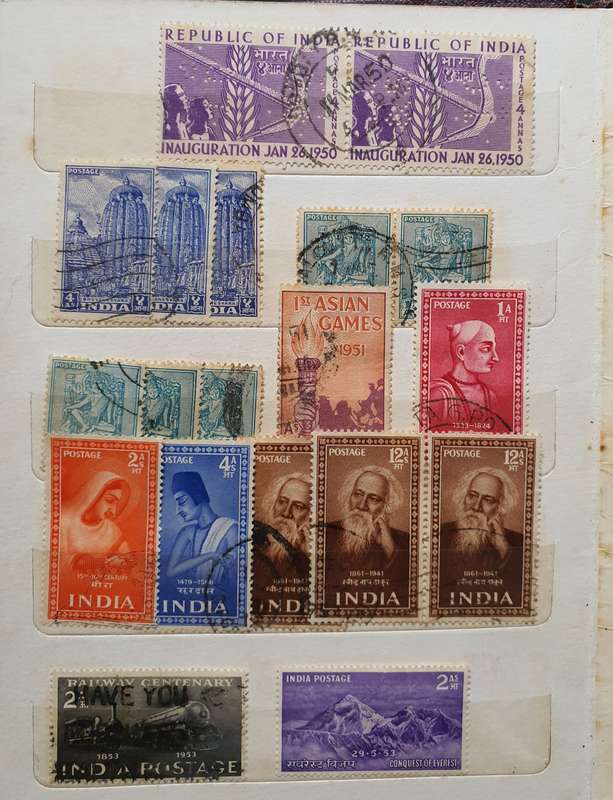 STAMP LOT - INDIA, PAKISTAN, BAHAWALPUR