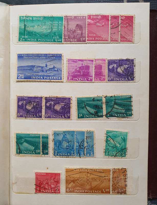 STAMP LOT - INDIA, PAKISTAN, BAHAWALPUR