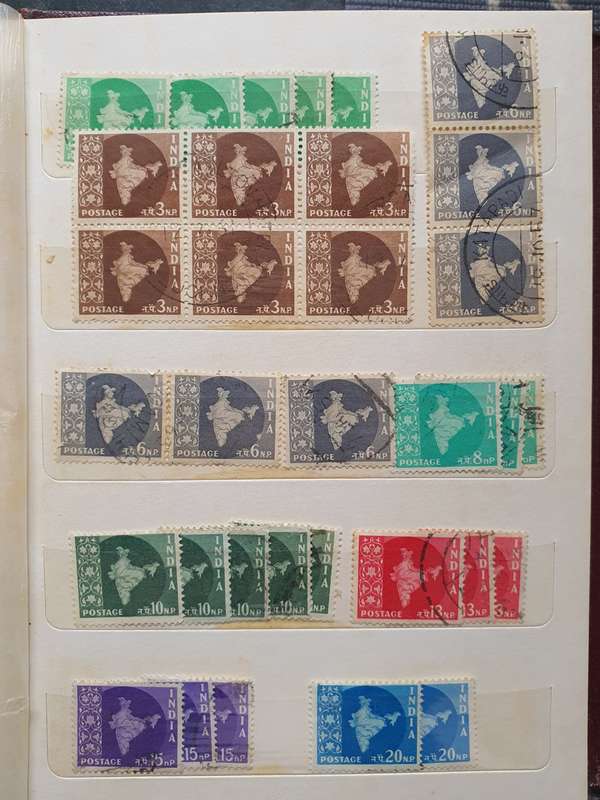 STAMP LOT - INDIA, PAKISTAN, BAHAWALPUR