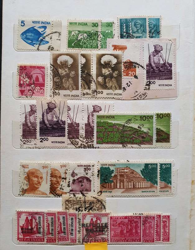 STAMP LOT - INDIA, PAKISTAN, BAHAWALPUR