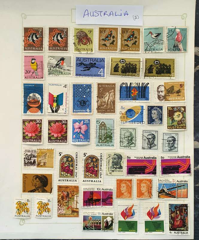STAMP LOT - AUSTRALIA