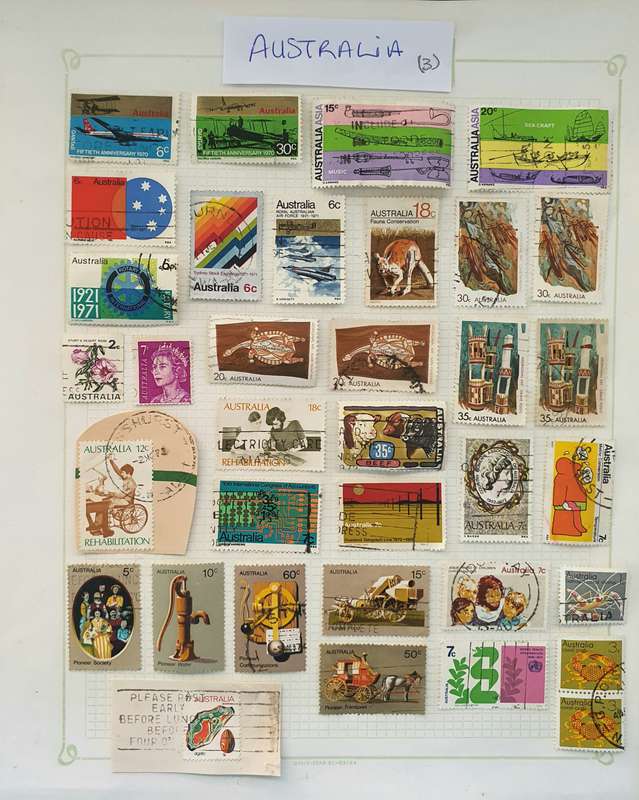 STAMP LOT - AUSTRALIA