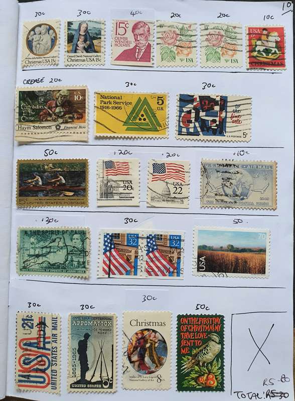 USA STAMP LOT