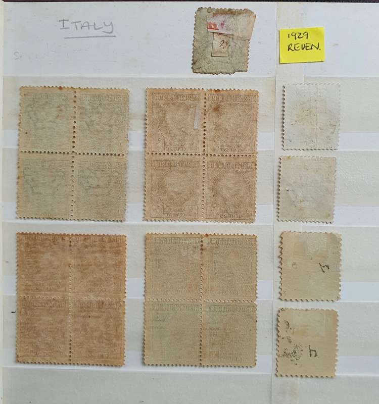 ITALY COLONIES - REVENUE STAMPS