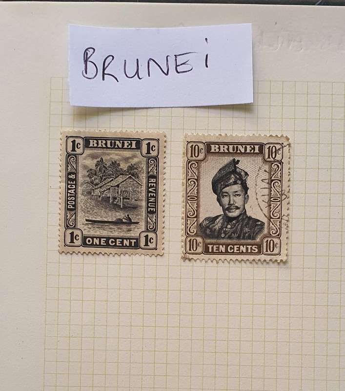 STAMP LOT - MALAYSIA, THAILAND, BRUNEI