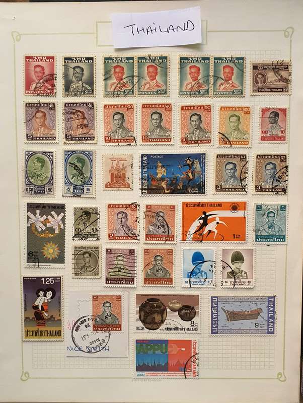 STAMP LOT - MALAYSIA, THAILAND, BRUNEI
