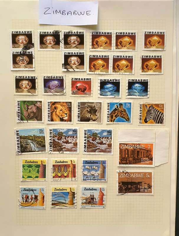 STAMP LOT - ZIMBABWE