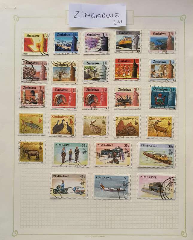 STAMP LOT - ZIMBABWE