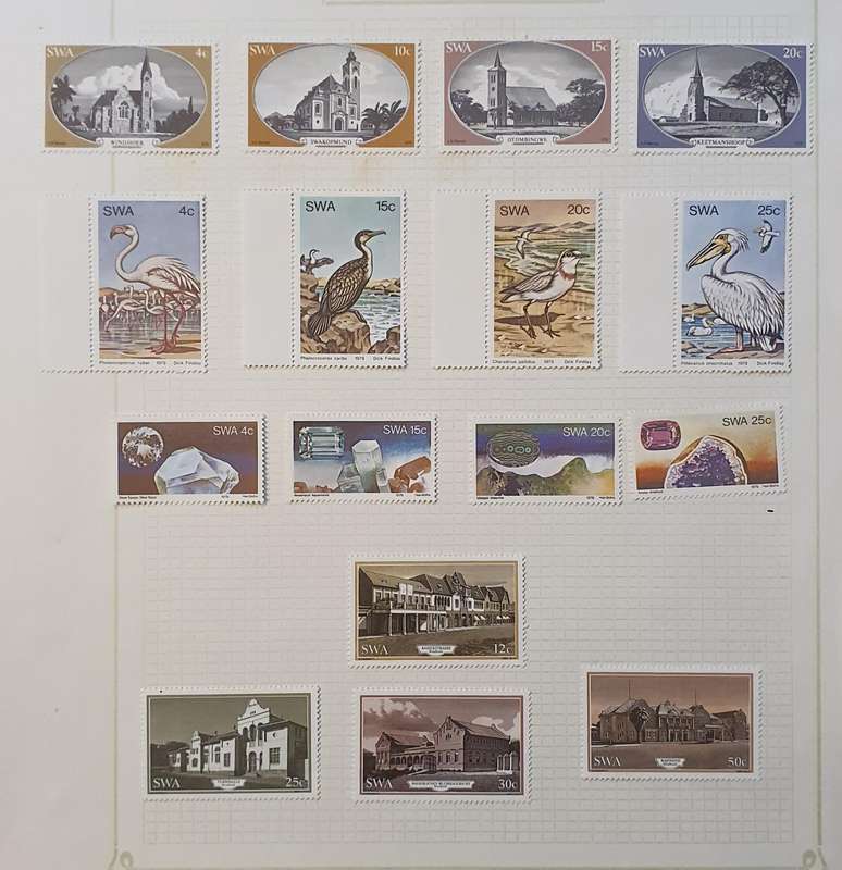 SOUTH WEST AFRICA MINT(NH) STAMP LOT