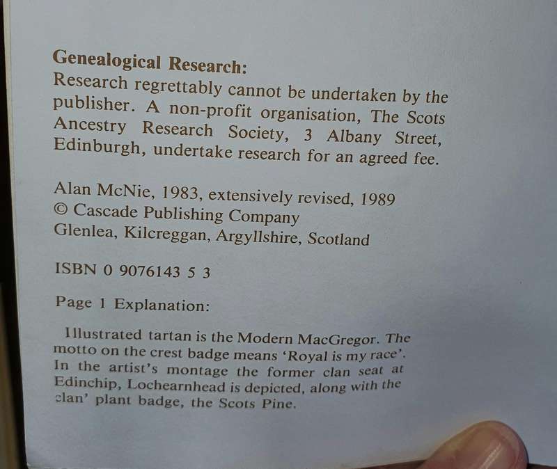 CLAN MACGREGOR - YOUR CLAN HERITAGE