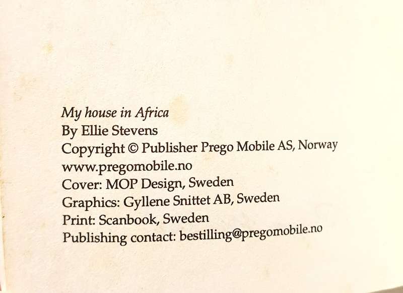 MY HOUSE IN AFRICA - ELLIE STEVENS