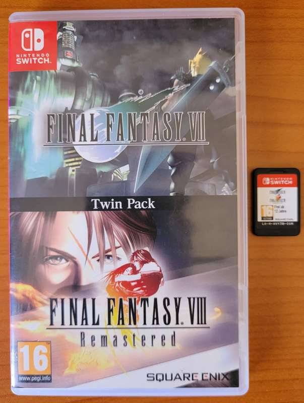Final Fantasy VII & Final Fantasy VIII Remastered - Twin Pack - Nintendo Switch