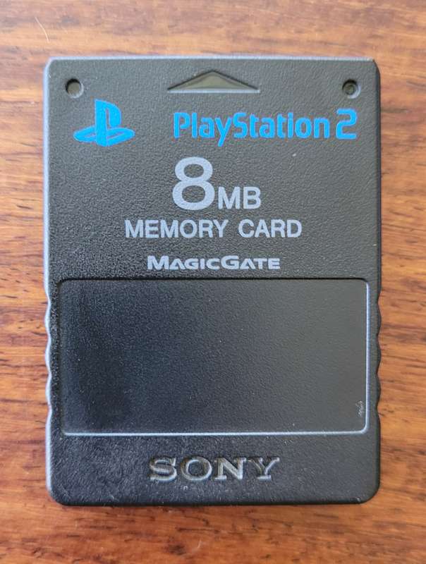 OEM 8MB PS2 Memory Card
