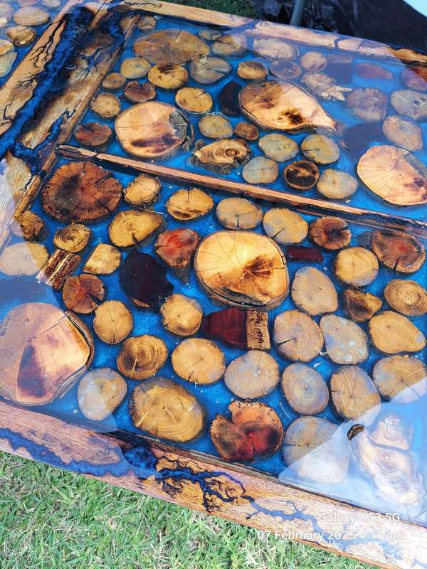 Refurbished Epoxy coffee table (Urgent sale)
