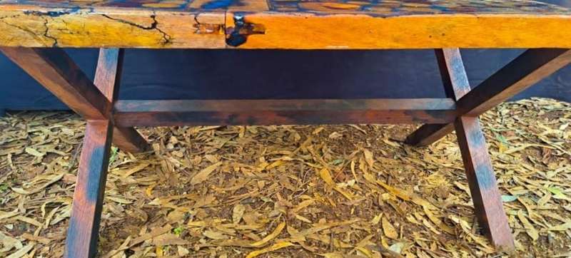 Refurbished Epoxy coffee table (Urgent sale)