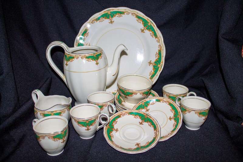 Grindley England Porcelain Cream Petal dishes